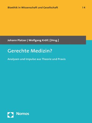 cover image of Gerechte Medizin?